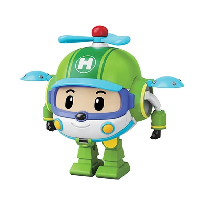 Gambar Robocar Poli Babe Robot Transforming Helly - Hijau