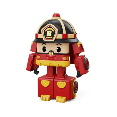 Gambar Robocar Poli Babe Robot Transforming Roy - Merah