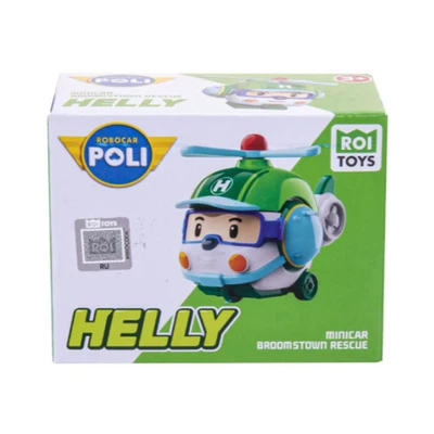 Gambar Robocar Poli Diecast Broomstown Rescue Helly - Hijau
