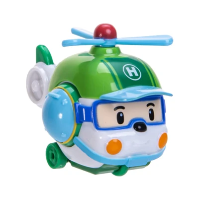 Gambar Robocar Poli Diecast Broomstown Rescue Helly - Hijau