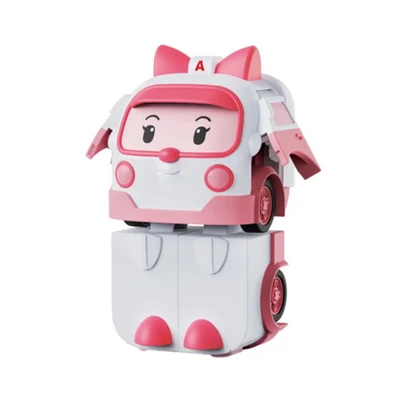 Gambar Robocar Poli Robot Tiny Transforming Amber - Pink