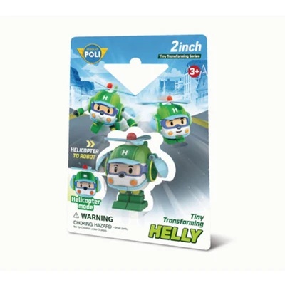 Gambar Robocar Poli Robot Tiny Transforming Helly - Hijau