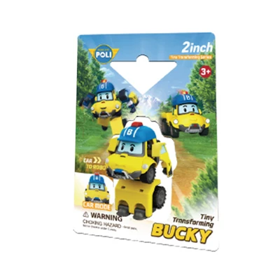 Gambar Robocar Poli Robot Tiny Transforming Bucky - Kuning