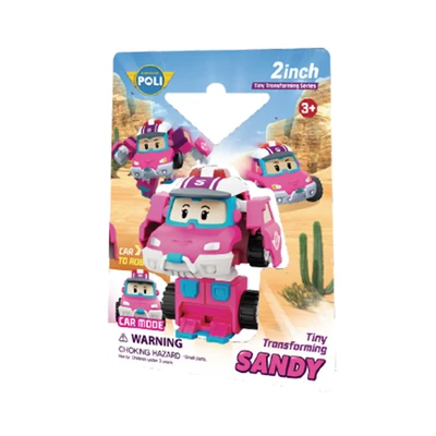 Gambar Robocar Poli Robot Tiny Transforming Sandy - Pink