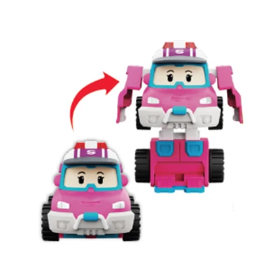 Gambar Robocar Poli Robot Tiny Transforming Sandy - Pink