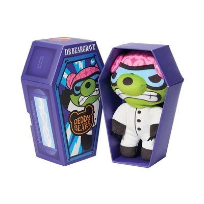 Gambar Deddy Bears Boneka Dr Beargrave Coffin Series 3 17 Cm - Mix