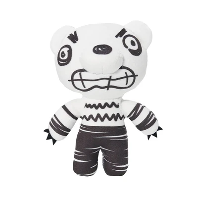 Gambar Deddy Bears Boneka Doodlebear Coffin Series3 17 cm - Hitam/Putih