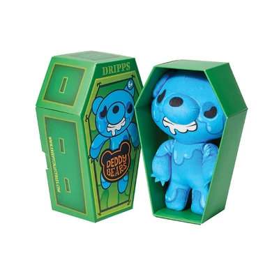 Gambar Deddy Bears Boneka Dripps Coffin Series 3 17 Cm - Biru