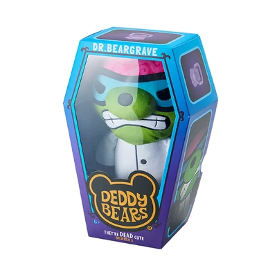 Gambar Deddy Bears Boneka Dr Beargrave Coffin Series 3 35 Cm - Mix