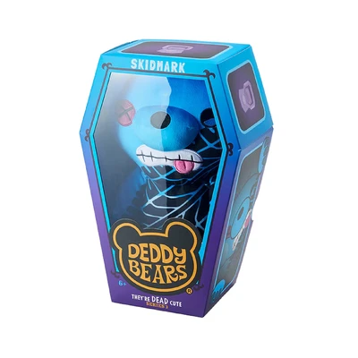 Gambar Deddy Bears Boneka Skidmark Coffin Series3 35 cm - Biru