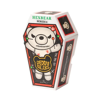 Gambar Deddy Bears Boneka Hexbear Coffin Series 4 17 Cm - Putih
