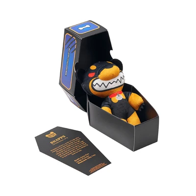 Gambar Deddy Bears Boneka Snapps Coffin Series 4 17 Cm - Hitam/oranye