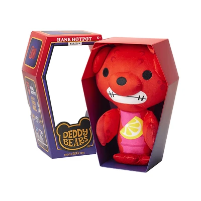 Gambar Deddy Bears Boneka Hank Hotpot Coffin Series 4 35 Cm - Merah