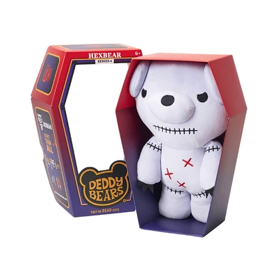 Gambar Deddy Bears Boneka Hexbear Coffin Series 4 35 Cm - Putih