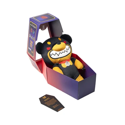 Gambar Deddy Bears Boneka Snapps Coffin Series 4 35 Cm - Hitam/orange