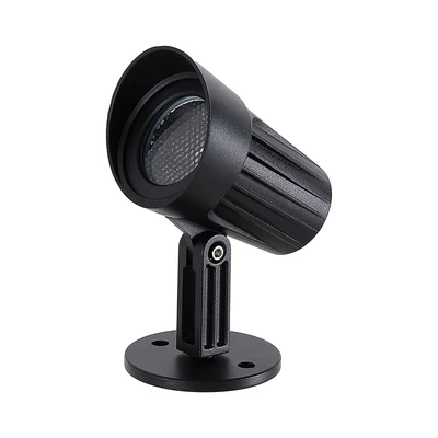 Gambar Krisbow Paka GEN-2 Lampu Sorot Taman Spike 7 Watt Warm White IP65 50D - Hitam
