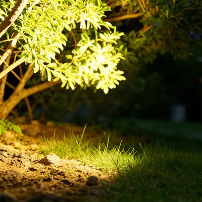 Gambar Krisbow Paka GEN-2 Lampu Sorot Taman Spike 7 Watt Warm White IP65 50D - Hitam