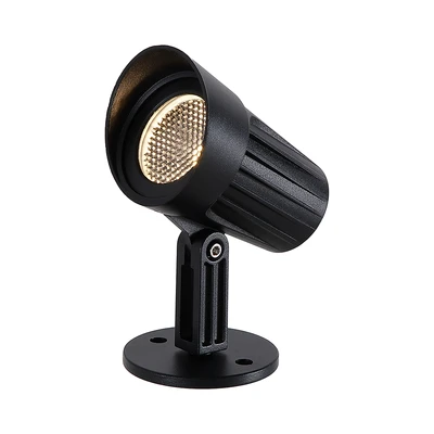 Gambar Krisbow Paka GEN-2 Lampu Sorot Taman Spike 7 Watt Warm White IP65 50D - Hitam