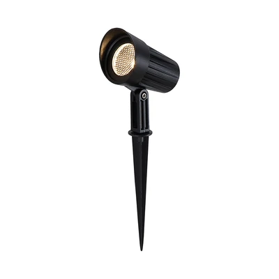 Gambar Krisbow Paka GEN-2 Lampu Sorot Taman Spike 7 Watt Warm White IP65 50D - Hitam