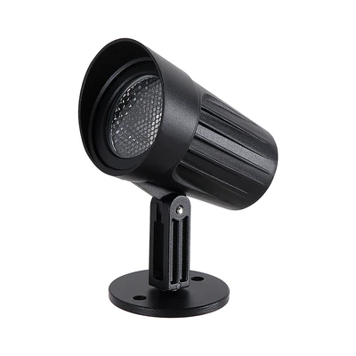 Gambar Krisbow Paka GEN-2 Lampu Sorot Taman Spike 12 Watt Warm White IP65 24D - Hitam