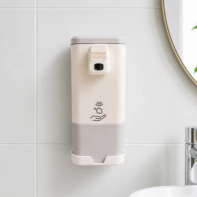 Gambar Krisbow 600 ml Dispenser Sabun Foam Otomatis - Abu-abu