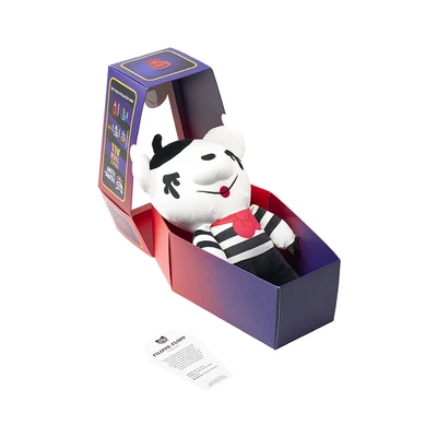 Gambar Deddy Bears Boneka Filippe Flopp Coffin Series4 35 cm - Putih/Hitam