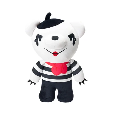 Gambar Deddy Bears Boneka Filippe Flopp Coffin Series4 35 cm - Putih/Hitam