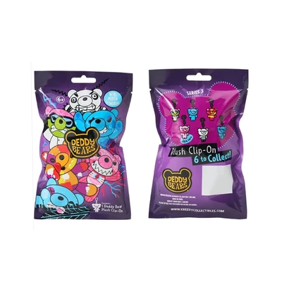 Gambar Deddy Bears Gantungan Kunci Boneka Plush Clip On Series 3 Random