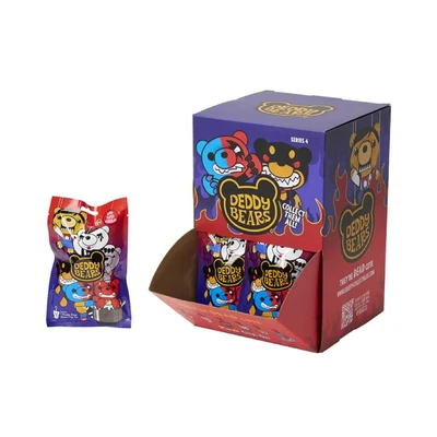 Gambar Deddy Bears Gantungan Kunci Boneka Plush Clip On Series 4 Random