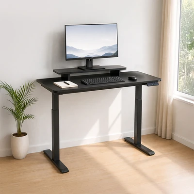 Gambar Informa Piero Meja Kerja Adjustable - Hitam