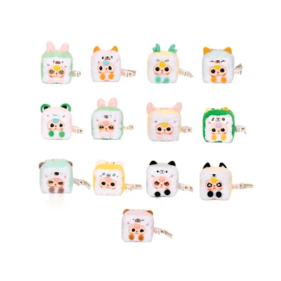 Gambar Baby Three Gantungan Kunci Boneka Little Mahjong Random