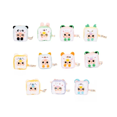 Gambar Baby Three Gantungan Kunci Boneka Little Mahjong Random