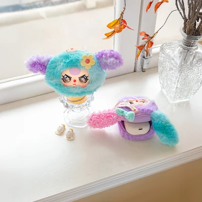 Gambar Baby Three Gantungan Kunci Pouch Random