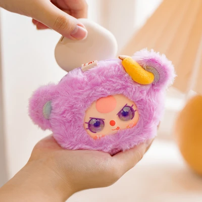 Gambar Baby Three Gantungan Kunci Pouch Random