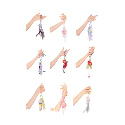 Gambar Baby Three Gantungan Kunci Love Chain Time Random