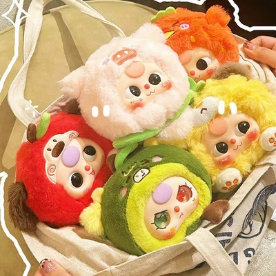 Gambar Baby Three Gantungan Kunci Boneka Fruits Love You Random