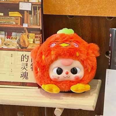 Gambar Baby Three Gantungan Kunci Boneka Fruits Love You Random