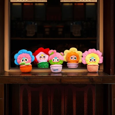 Gambar Baby Three Gantungan Kunci Boneka A Small Flower Random