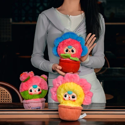 Gambar Baby Three Gantungan Kunci Boneka A Small Flower Random