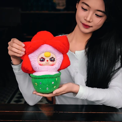 Gambar Baby Three Gantungan Kunci Boneka A Small Flower Random