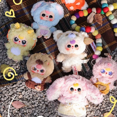 Gambar Baby Three Gantungan Kunci Boneka Little Cutie Random