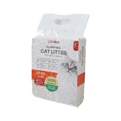Gambar Cavea Milk Pasir Kucing Tofu 7 Liter - Putih