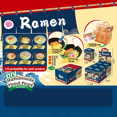 Gambar Bricks Kingdom Set Diy Gantungan Kunci Handmade Food Ramen Random
