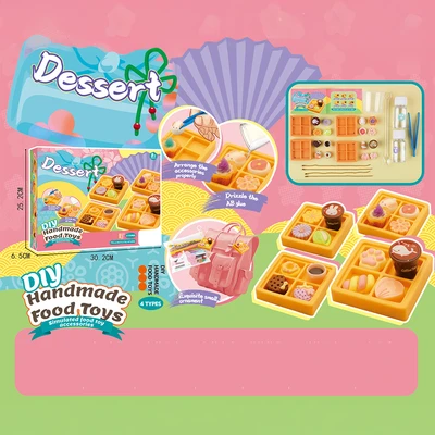 Gambar Bricks Kingdom Set Diy Gantungan Kunci Handmade Food Dessert V2 Random