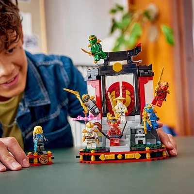 Gambar LEGO Ninjago Legacy Ninja Character Display 15th Anniversary Set 447 Pcs 71866 - Mix