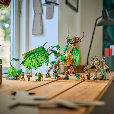 Gambar LEGO Ninjago Dragons Rising The Dragon Of Life Set 1050 Pcs 71859 - Mix