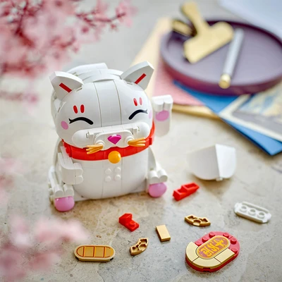 Gambar LEGO The Spring Festival Lucky Cat Set Set 280 pcs 40813 - Mix