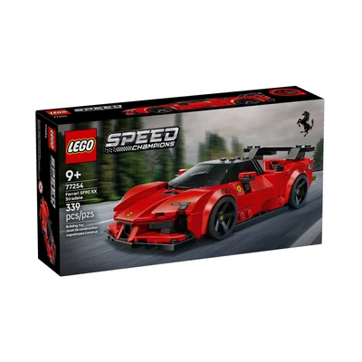 Gambar LEGO Speed Champions Ferrari Sf90 Xx Stradale Sports Car Set 339 Pcs 77254 - Merah