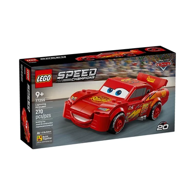 Gambar LEGO Speed Champion Lightning Mcqueen Set 270 Pcs 77255 - Merah