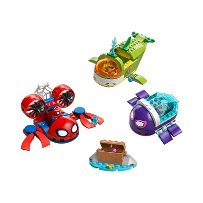 Gambar LEGO Marvel Spidey Underwater Vehicles Set 154 Pcs 11207 - Mix